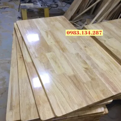 Mặt bàn dài 90cm rộng 15cm20cm25cm30cm... gỗ thịt mặt bàn gỗ cao su phun bóng 2 mặt hàng loại 1 đẹp