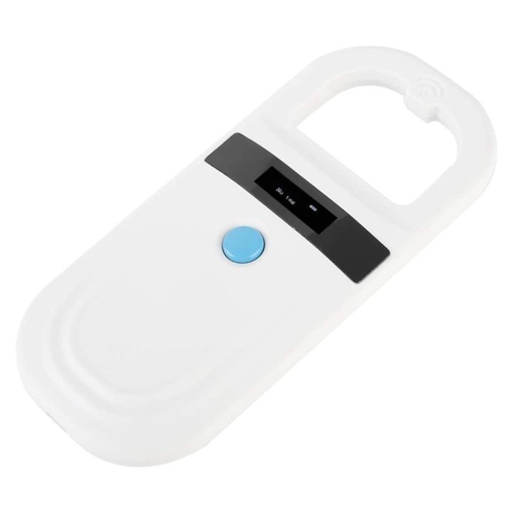 Lettore RFID Per Animali 134.2kHz Geevorks, Identificatore Microchip Portatile Per Cani E Gatti Con Display OLED E Ricarica USB - 3