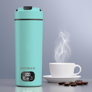 Hydrixx Stainless Steel Portable Smart Electric Kettle Fast Boiling Water Bottle 500ML