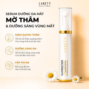 Serum Mắt Giảm Thâm Labety Serum Dưỡng Trắng Chống Lão Hoá Mờ Thâm Bọng Mắt 20ml