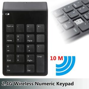 Keypad Mini Numeric Wireless 2.4GHz 10 Meter