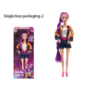 K-Pop Demon Hunters doll toys 11 inches & 11 joints Zoey Mira Rumi Action Figure Baby Doll Toys Set