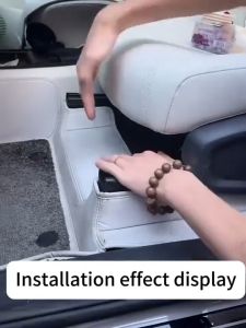 Universal Car Under Seat Storage Tray Auto Seat Organizer Box Vehicle Interior Hidden Storage Bin