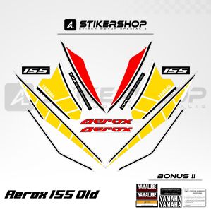 STIKER STRIPING AEROX OLD - LAMA GRAFIS VARIASI 019