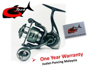 GTECH MAJOR POWER SW SPINNING REEL G-TECH FISHING REEL SALTWATER 1 YeaR WARRANTY