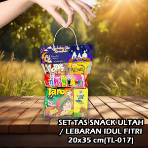ISI 35 PCS COD Tas Snack Lebaran Murah 20x35(TL017) - Tas Hari Raya Souvenir Iedul Fitri Hampers Hari Raya idul Fitri Tas Plastik Tas Kado / Hadiah Pesta GoodieBag