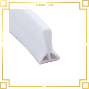 Tranquil PNL Bathroom Kitchen Foldable table Water strip Stopper Non-slip Water retaining strip water stopper barrier Dry&Wet Separation shower water stopper Flood Barrier Rubber Dam Silic
