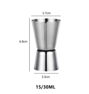 Ly Đong Inox 2 Đầu 15cc-30cc