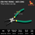 Bộ 4 kìm mở phe trong phe ngoài, mũi thẳng mũi cong công nghiệp WYNN'S 7 inch, kìm phanh thép Carbon cao cấp, kềm phe chuyên nghiệp, độ chính xác cao, kìm phe trợ lực, kìm bóp phe ra, kềm mở phe vòng trong, kìm mở phanh ngoài, kim mo phe. 