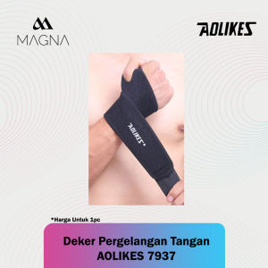 Wrist Brace Support Aolikes 7937 Pelindung Penopang Pergelangan Tangan Olahraga Gym Fitnes Boxing Sports Outdoor