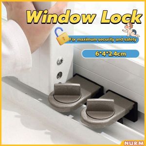 Nurm Window Lock Child Protection Quality Safety Security Anti theft Sliding Auxiliary Window Limiter