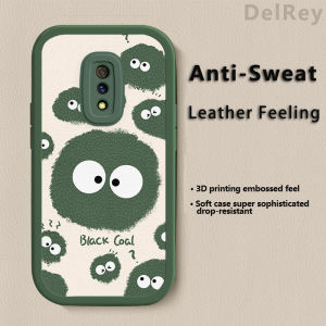 Case For Realme X phone case leather Coal Ball Fairy Soft Silicone Full Cover Camera Protection fall proof Back Cover