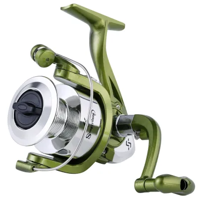 [COD] Spinning Reel 6 Ball Bearings 5.2:1 Gear Ratio Spinning Fishing Reel 1000 2000 3000 Series Anti-Corrosion Drive Gear Fishing Wheel for Freshwater and Salwater