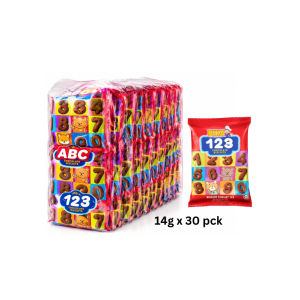 [MTY] Bika Choc Biscuit Abc/123 14gm x 30pkt