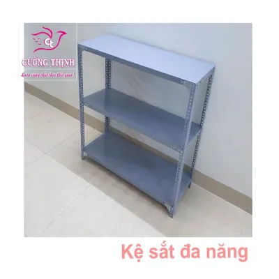 Kệ sắt mini 2-3-4 tầng Dài 60cm x rộng 30 cm x cao 0.6-0.8-1-1.2m kệ chứa đồ gia đình kệ giầykệ nhà bếp
