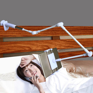 Folding Long Arm Lazy Bed Tablet Phone Holder Stand Bracket For iPhone Ipad Pro 12.9 10.5 Kindle Desk Support Mount