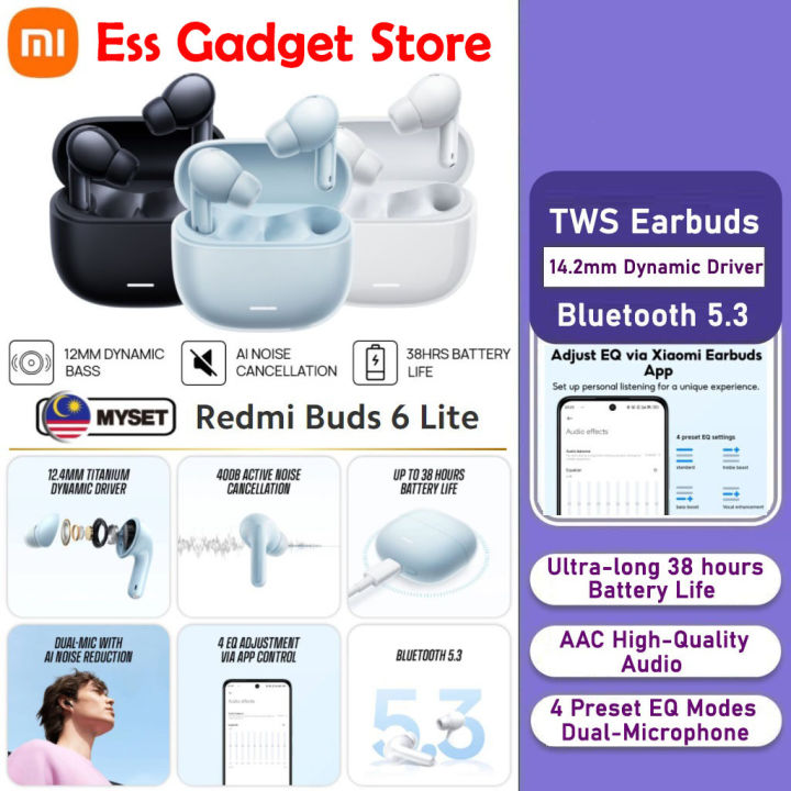 Xiaomi Redmi Buds Lite TWS Bluetooth Earbuds Dynamic