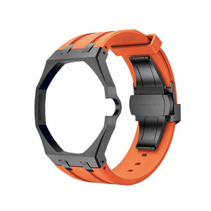 Luxury Modification Kit For Swatch AP Royal POP Pocket Watch Change to Wrist Watch 2-in-1 Metal Case Silicone Strap Accessories