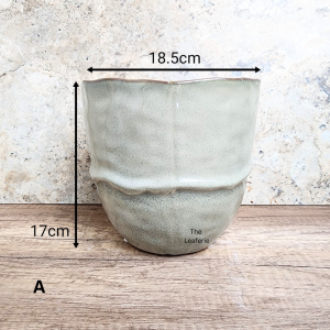 The Leaferie Zane plant pots Ceramic flowerpot flowerpots flower pot planter planters