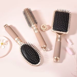 3pcs Airbag Hair Brush Curly Hair Scalp Massage Comb Anti Static Straight Curly Hair Brush Massage Comb