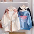 Áo Khoác Nữ Nỉ Ngoại Nữ In Gấu SATUDR xịn xò, Áo Khoác Chống Nắng Nón 2 Lớp Mẫu Mới TP784. 