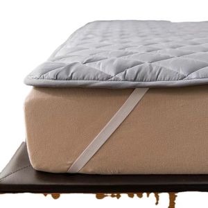 ผ้ารองกันเปื้อน ที่นอน Premium Supersoft Protector สีเทา