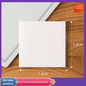 Graceful 50Sheets Creative PET Transparent Sticky Notes Perspective Waterproof Sticky Notes Student Stationery School Office Supplies