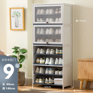 Shoes Rack Cabinet Shoes Rack Storage Organizer Shoes Storage Organizer Simple Shoe Cabinet Household Door Storage Artifact Space-saving Indoor Good-looking Multi-layer Dustproof Large-capacity Shoe Rack Dormitory