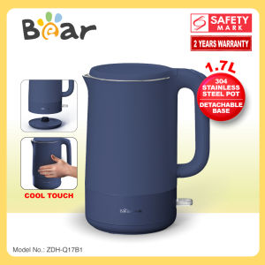 Bear Electric Kettle Cordless Kettle Jug  Cordless Jug1.7L (ZDH-Q17B1)