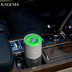 KAGEMA Mini Portable Car Air Purifier Negative Ion PM2.5 Purification And Deodorization With Night Light For Room Office Air Purifer