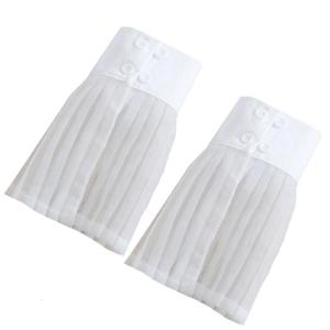 Phụ Nữ Pleated Tay Áo Cổ Tay Còng Giả Tay Áo Cho dịp đặc biệt Cuffs Mở Rộng Trang Phục Chính Thức Armwear Cho Trang Phục Enhancer