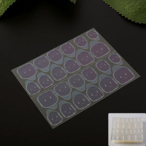 KuKu Palsu💅【24pcs】3D Rhinestone Fake Nail 穿戴甲 Fake Nails with Personalized Stone Inlaid Fake Hand DIY Art Deco with Time Saver Glue with Faux Pearls and Bow 假指甲/贴片可拆卸/胶水款/穿戴甲/猫眼珍珠果冻