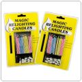 Lilin Ulang Tahun - Magic Relighting Candles - Lilin Magic ( Isi 10 Batang Lilin ) - Keep Blessing. 