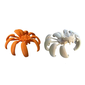 Nhện bí ngô biến đổi bức tượng Halloween trang trí tác phẩm điêu khắc bằng nhựa bên trang trí văn phòng gia đình lắp ráp đơn giản