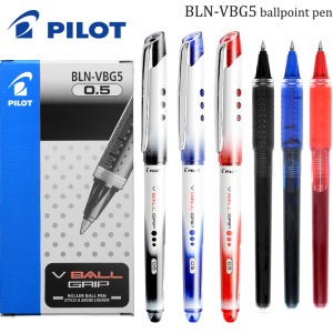 Japan Pilot Grip Ballpoint Pen BLN-VBG5 Straight Liquid Gel Pen Large Capacity Replaceable Refill 0.5mm Office School Stationery2026