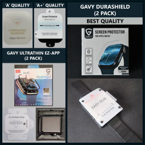 For Apple Watch Screen Protector Series 8 7 6 5 4 3 2 1 SE 38mm 40mm 41mm 42mm 44mm 45mm Hydrogel Protective Film