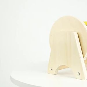 Trống đồ chơi quay cầu vồng bằng gỗ Montessori Đồ chơi trẻ em Montessori 3 tháng - 2 tuổi + Đồ chơi giáo dục cho sự phát triển sớm Đồ Montessori cho bé