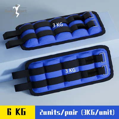 Suki mart Ankle Weights set Sand Bags Pair 1kg-12kg Adjustable Strap Strength forTeenagers And Adult