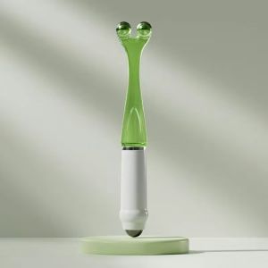 Double head hand massager acupoint roller to relieve joint massage five beads hand massager