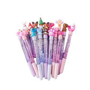 Pulpen Tinta Gel Glitter Air Cristal  0.5mm Motif Lucu 3D ATK016 - LM