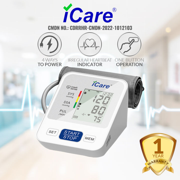 iCare®CK238 USB Powered Automatic Digital Blood Pressure Monitor with