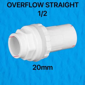 PVC Overflow Drain Connector Aquarium Fittings Fish Tank Water Cycle Pipe Connectors Inner Diame
