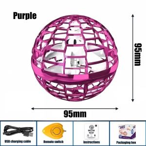 Flying Ball Toys Flynova Pro Rotating Magic Drone Flying Boomerang Balls Hand Controlled Fidget Toys