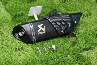 36-51mm Universal Ak M1 Motorcycle Exhaust Modified Muffler Pipe Scooter Pit Bike High Quality