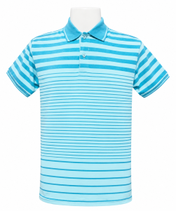 Palettes Mens Striped Polo Shirt Short Sleeve Polo Shirt for Men Classic Stripes Korean Style Collared Shirt #7715