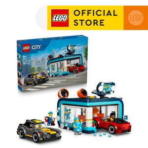 LEGO CITY 60497 Đồ Chơi Lắp Ráp Trạm Rửa Xe Tự Động (583 chi tiết)