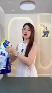 Túi Khổng Lồ 6Kg Nước Giặt Xả Cao Cấp Biisaka Hương Mộc Lan Tạo Cảm Giác Tươi Mát Dễ Chịu Cho Mùa Hè