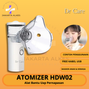 Portable Mesh Nebulizer Alat Uap Bantu Pernafasan Atomizer HD-W02 - HD-W02