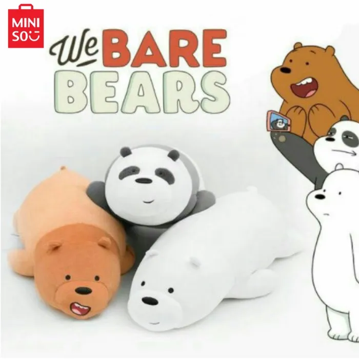 Miniso we deals bare bears doll