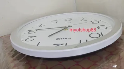 Jam Dinding Seiko QUARTZ Model Mewah Bahan Mewah